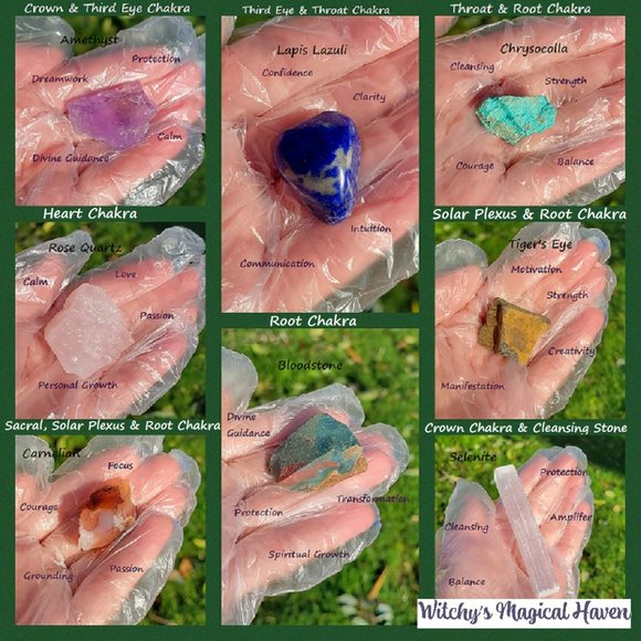 Chakra Crystal Set #2 - Picture 2 of 11